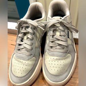 Puma Men's Gray Sneakers M 7 W 8 1/2